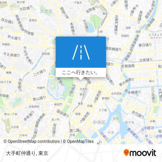 大手町仲通り地図