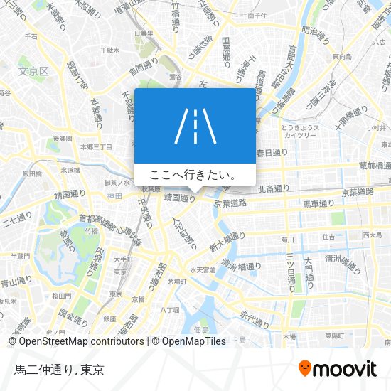 馬二仲通り地図