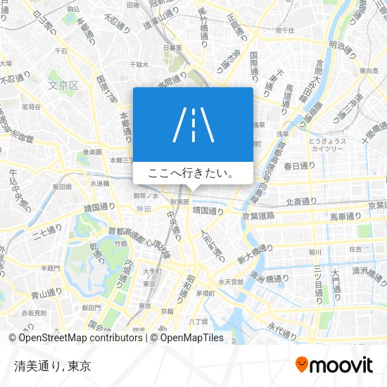 清美通り地図