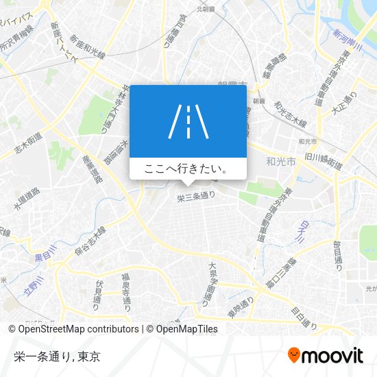 栄一条通り地図