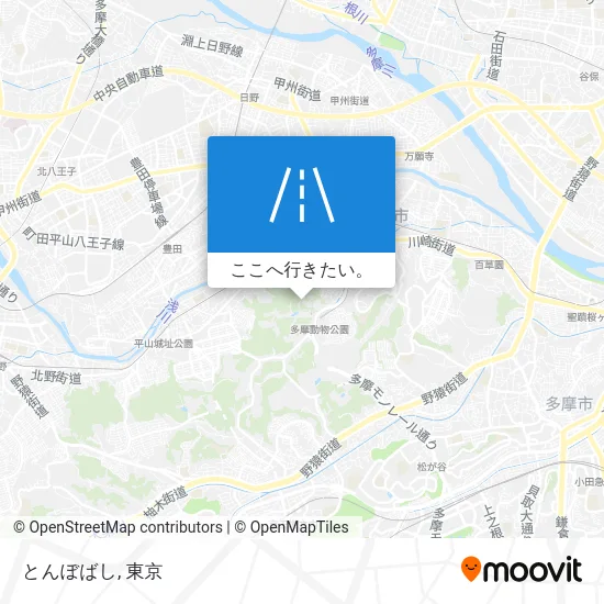 とんぼばし地図