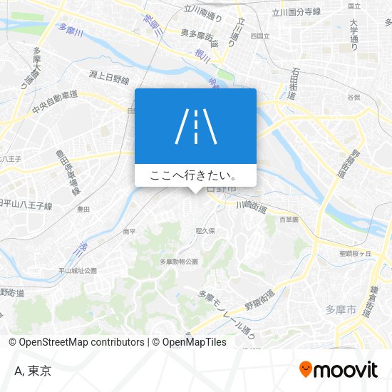 A地図