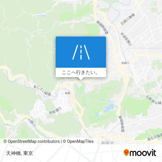 天神橋地図