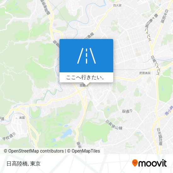 日高陸橋地図