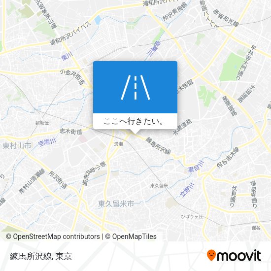 練馬所沢線地図