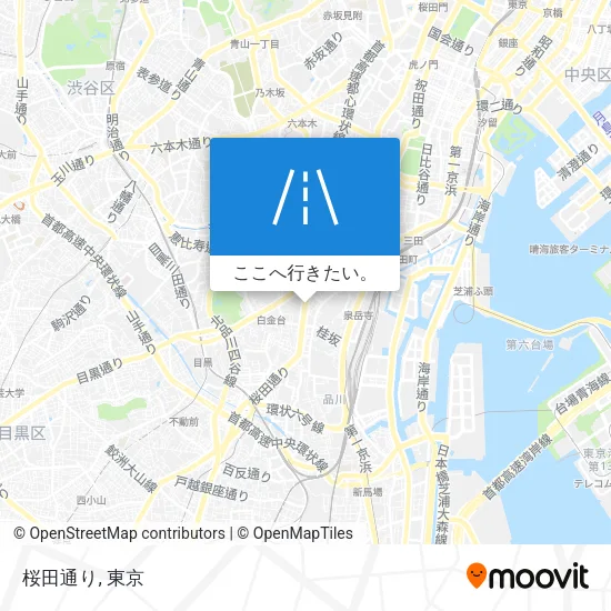 桜田通り地図