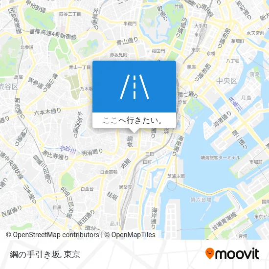 綱の手引き坂地図