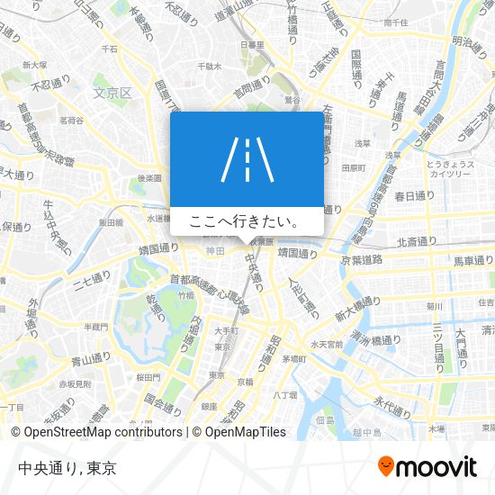 中央通り地図