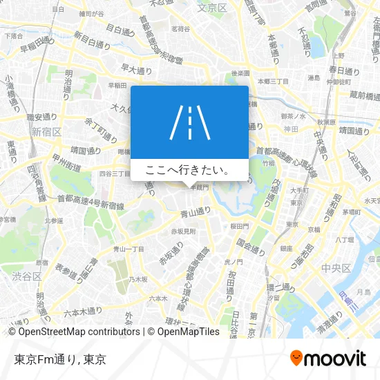 東京Fm通り地図