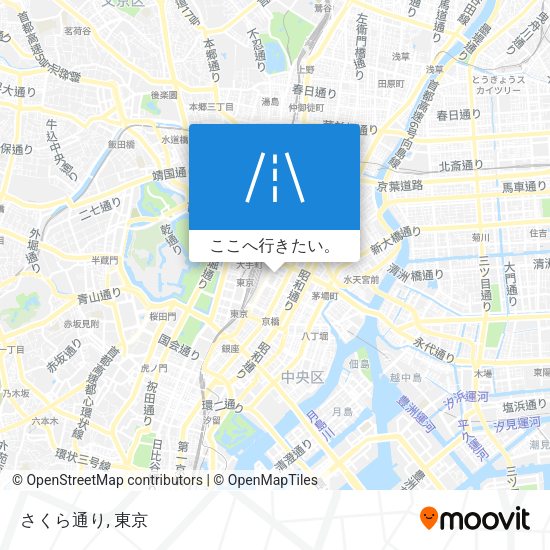 さくら通り地図