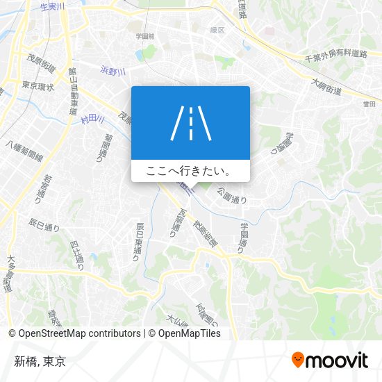 新橋地図