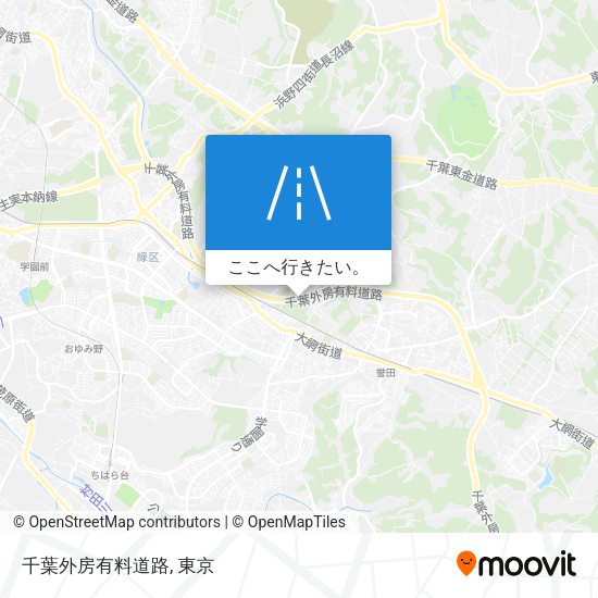 千葉外房有料道路地図
