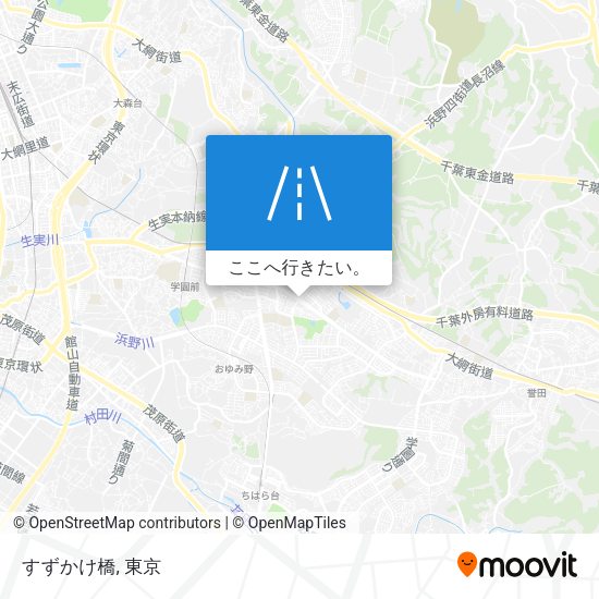 すずかけ橋地図