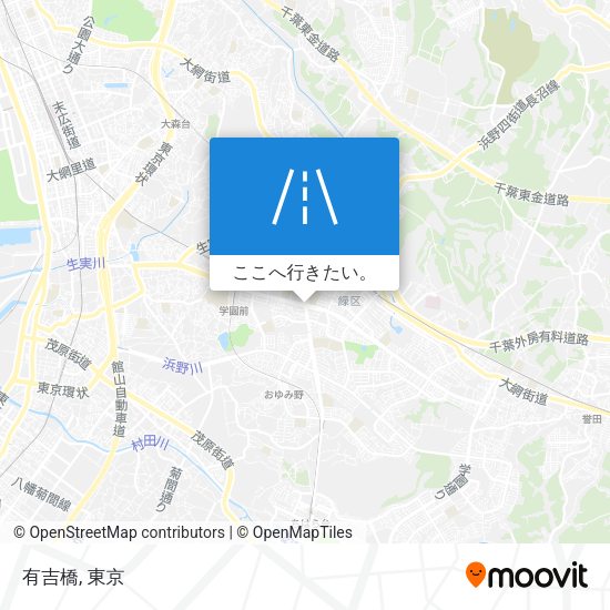 有吉橋地図
