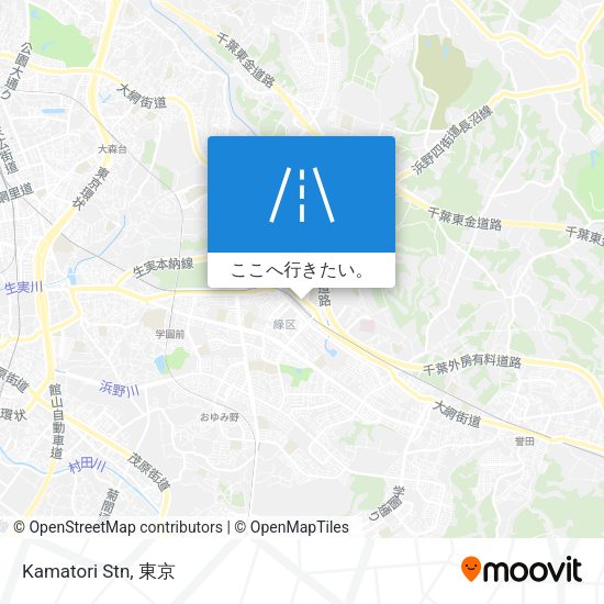 Kamatori Stn地図