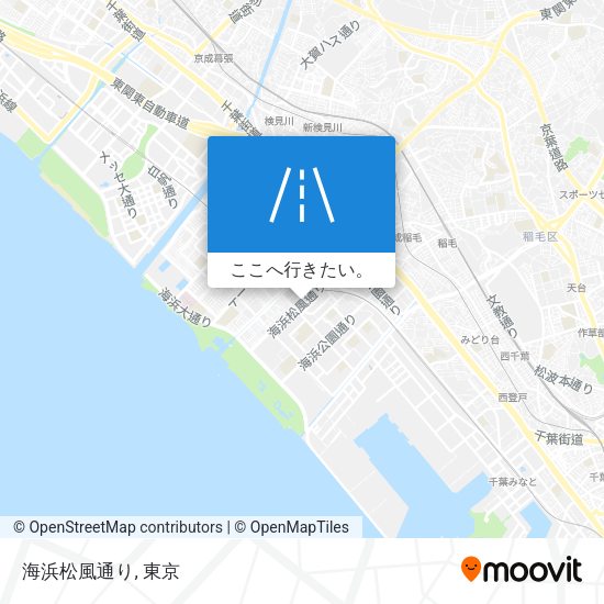 海浜松風通り地図