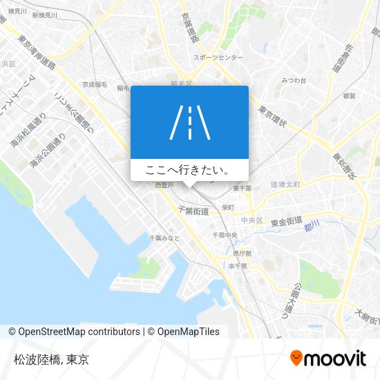 松波陸橋地図