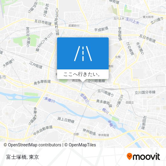富士塚橋地図