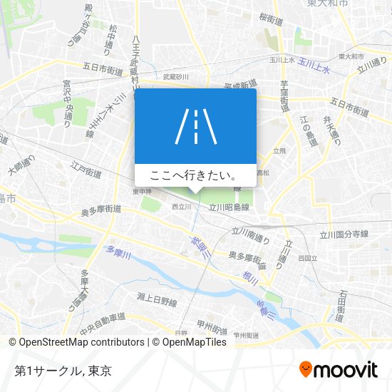 第1サークル地図