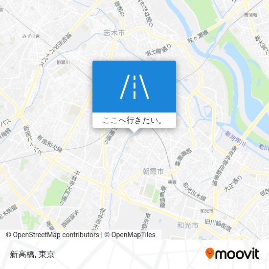 新高橋地図