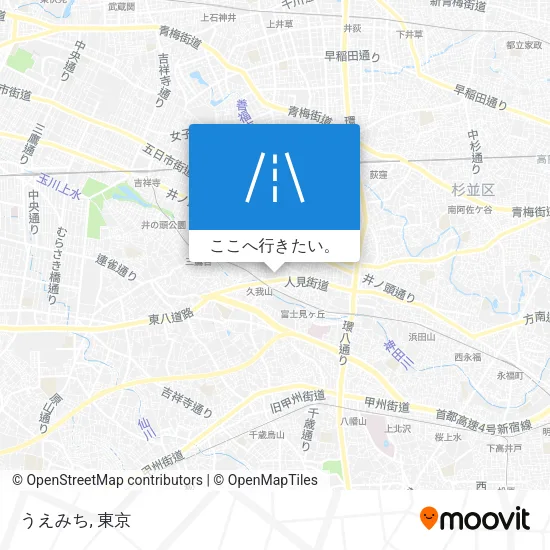 うえみち地図