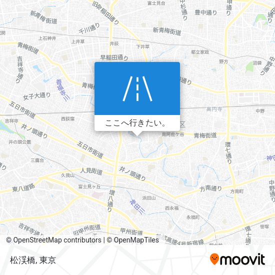 松渓橋地図