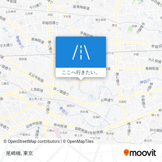 尾崎橋地図