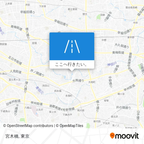 宮木橋地図