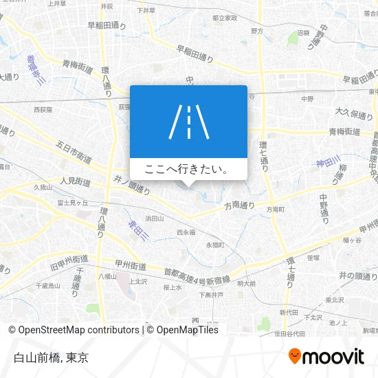 白山前橋地図