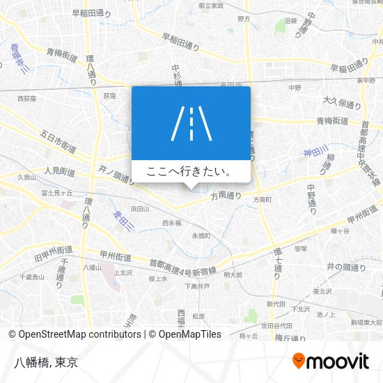 八幡橋地図