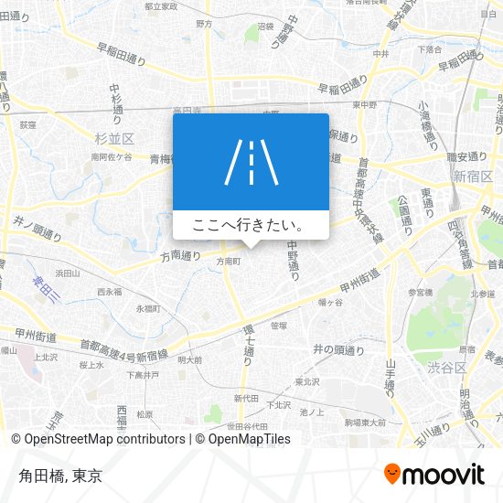 角田橋地図