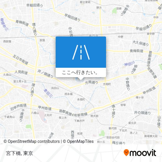 宮下橋地図