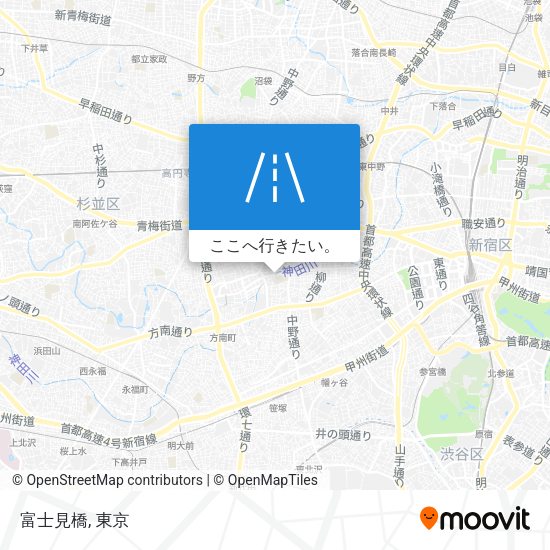 富士見橋地図