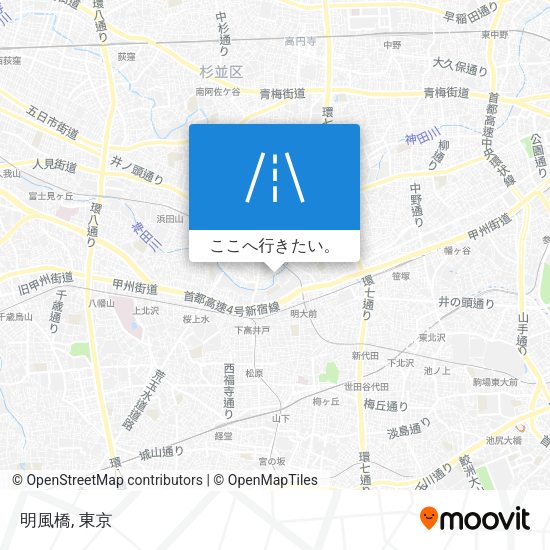 明風橋地図