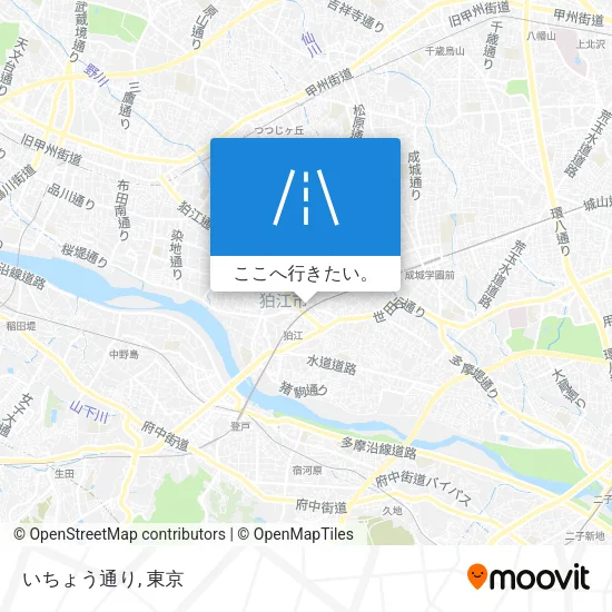 いちょう通り地図