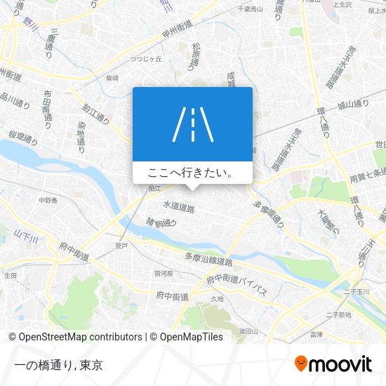 一の橋通り地図