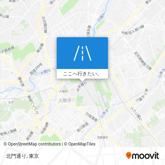 北門通り地図
