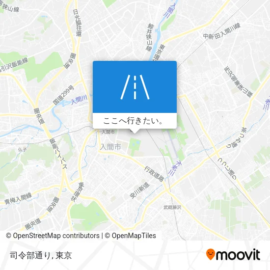 司令部通り地図