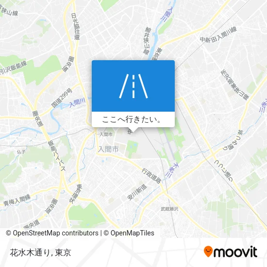 花水木通り地図