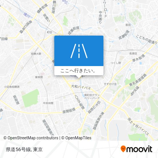 県道56号線地図