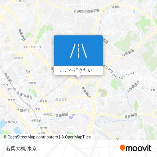 若葉大橋地図