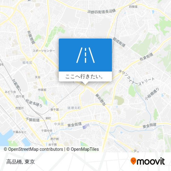 高品橋地図
