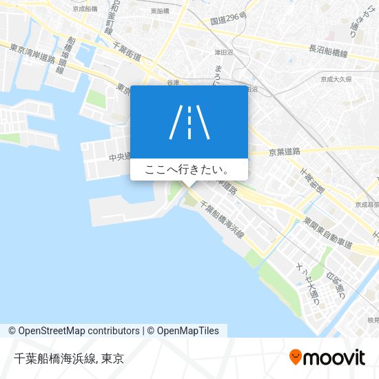 千葉船橋海浜線地図