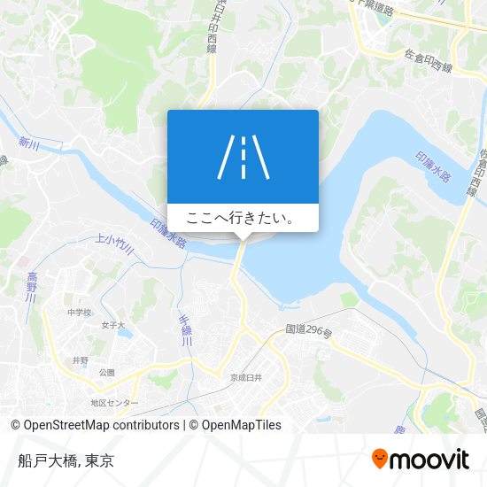 船戸大橋地図