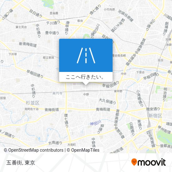 五番街地図