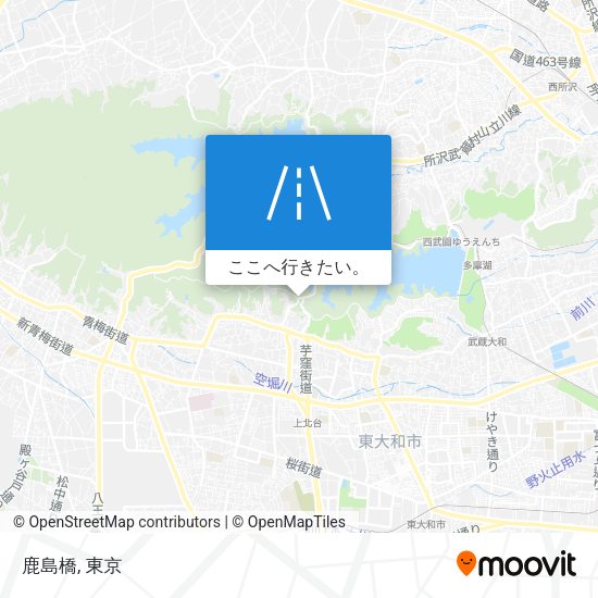 鹿島橋地図