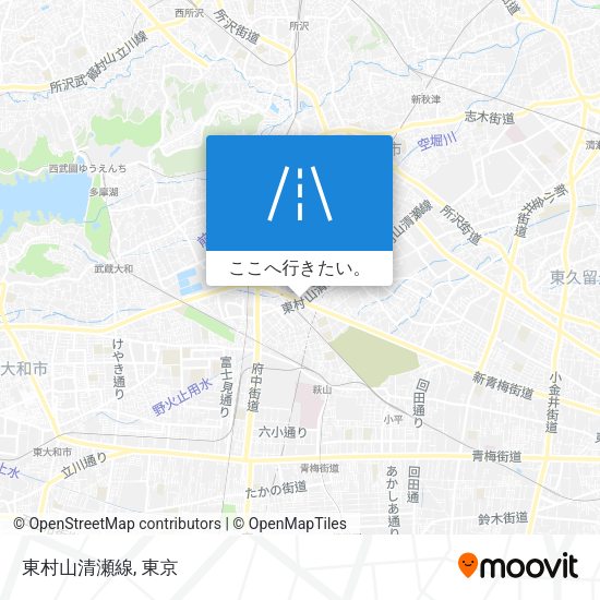 東村山清瀬線地図