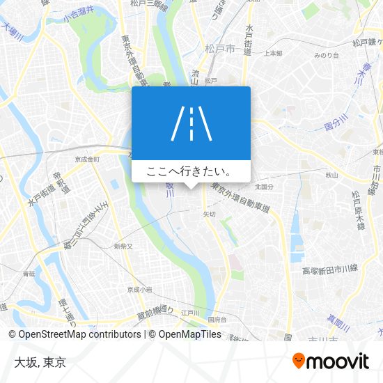 大坂地図