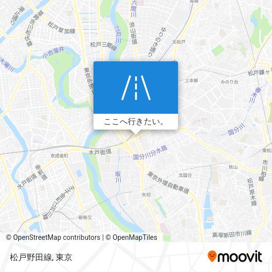 松戸野田線地図