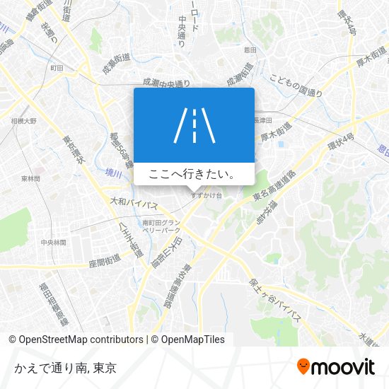 かえで通り南地図